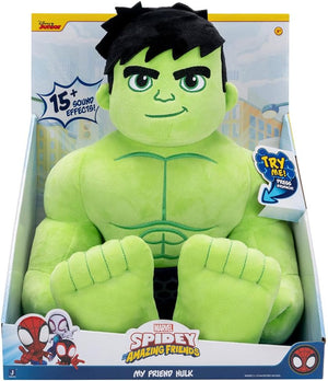 Hasbro Spider-Man Spidey and His Amazing Friends Marvel My Friend Hulk Plush