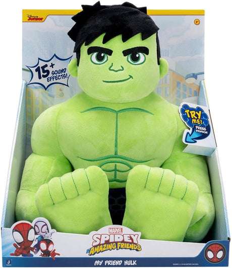 Hasbro Spider-Man Spidey and His Amazing Friends Marvel My Friend Hulk Plush