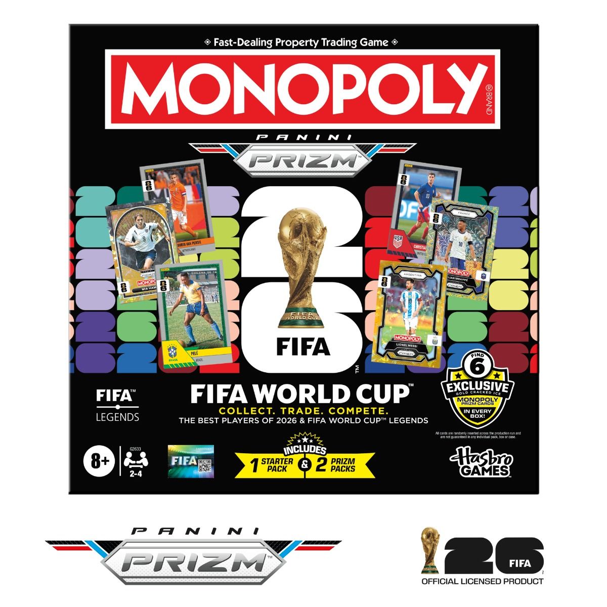 Monopoly Panini Prizm: FIFA World Cup Board Game