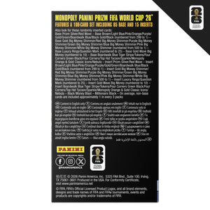Monopoly Panini Prizm: FIFA World Cup Trading Cards Booster Box