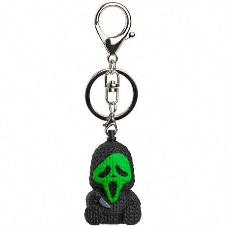 Ghostface 1.75" Micro Charm Fluorescent Green 006 Vinyl Figure from Handmade By Robots