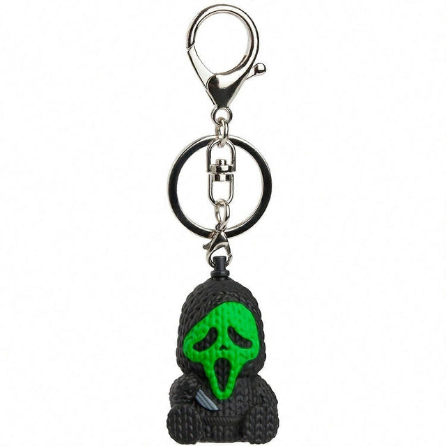 Ghostface 1.75" Micro Charm Fluorescent Green 006 Vinyl Figure from Handmade By Robots
