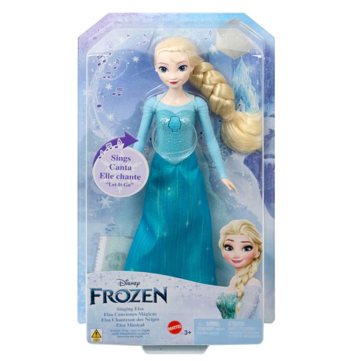 Mattel Disney: Frozen - Singing Signature Dress Elsa Doll