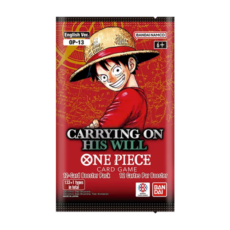 One Piece Card Game: Booster Box (OP-13) Carrying On His Will