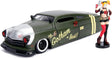 Jada Toys Diecast DC Comics Bombshells - Harley Quinn and 1951 Mercury Car - 1:24