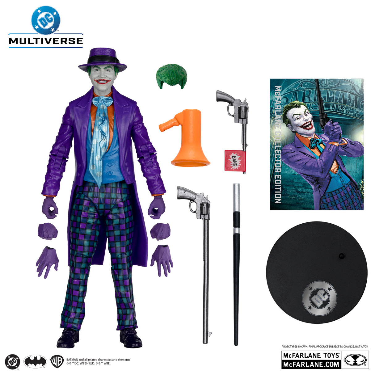 DC McFarlane Collector Edition 7IN WV14 : 57 The Joker