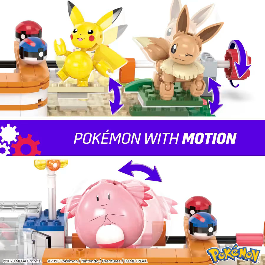 Pokemon MEGA Forest Center Playset Mattel