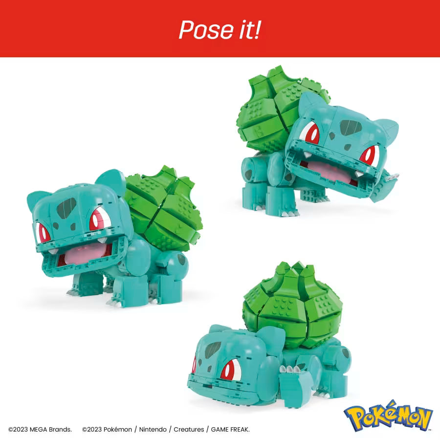 Mattel MEGA Pokemon Jumbo Bulbasaur Playset