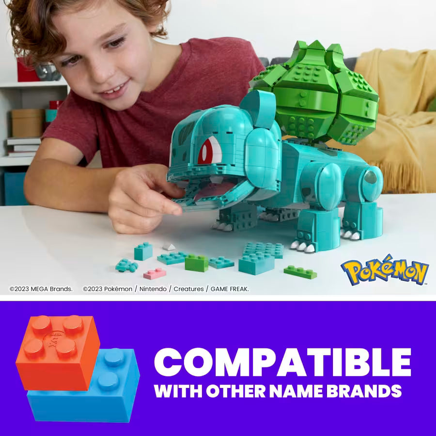 Mattel MEGA Pokemon Jumbo Bulbasaur Playset