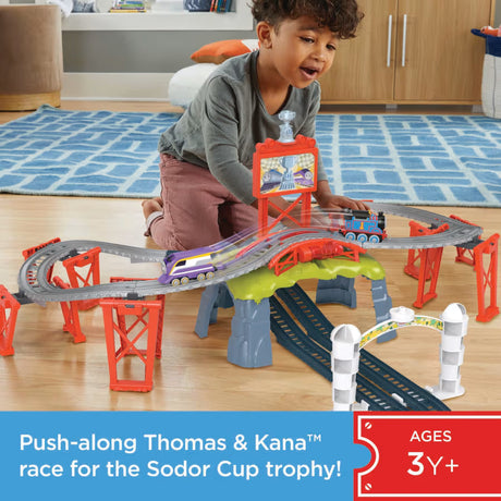 Thomas and Friends Diecast Trainset: Race for the Sodor Cup