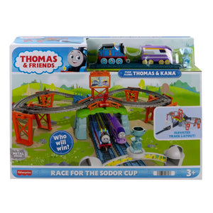 Thomas and Friends Diecast Trainset: Race for the Sodor Cup