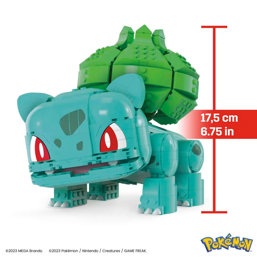 Mattel MEGA Pokemon Jumbo Bulbasaur Playset