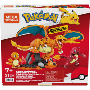 Mega Construx Pokemon: Charmander Evolution
