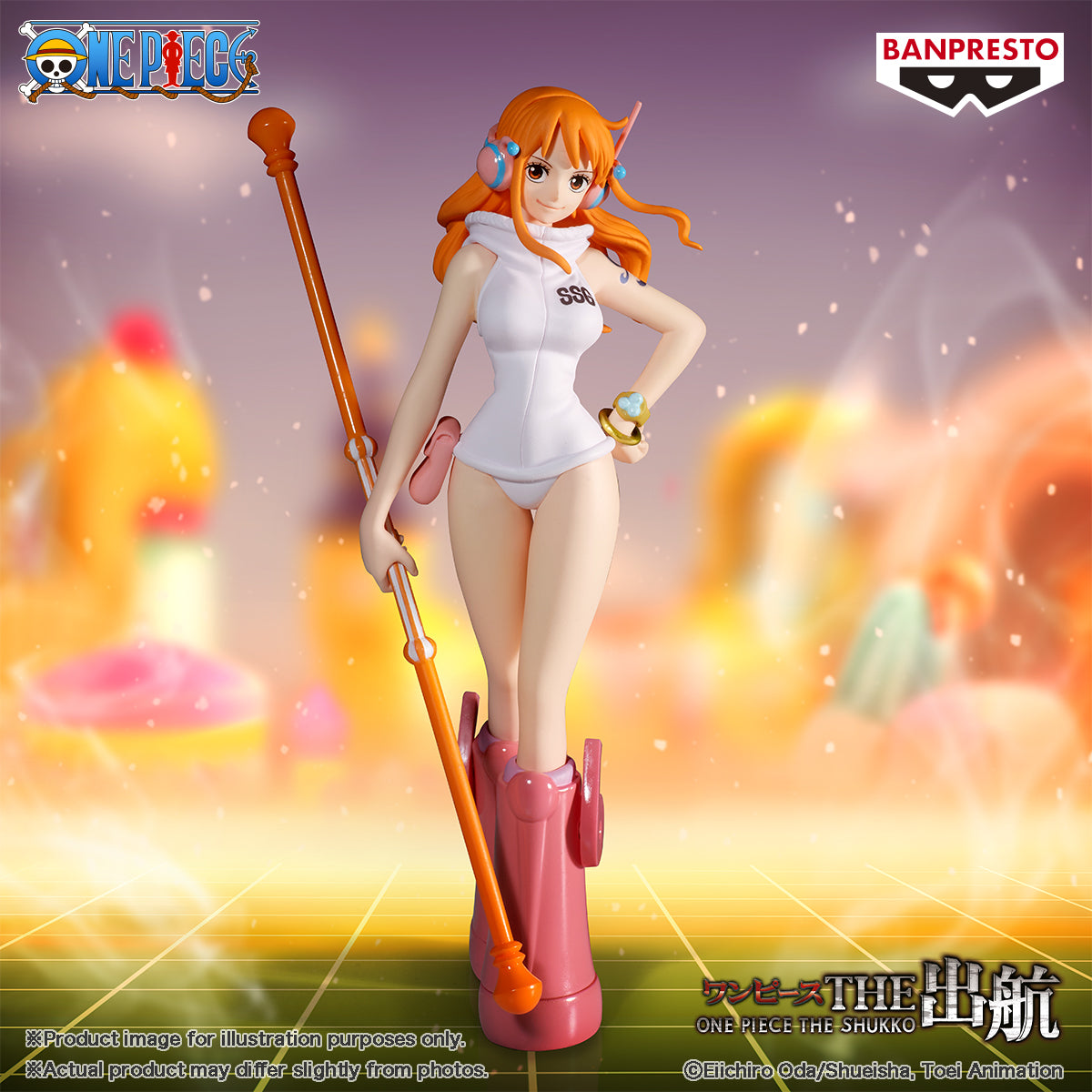 Banpresto One Piece -Nami The Shukko Prize Figure (Egghead Island Ver.)