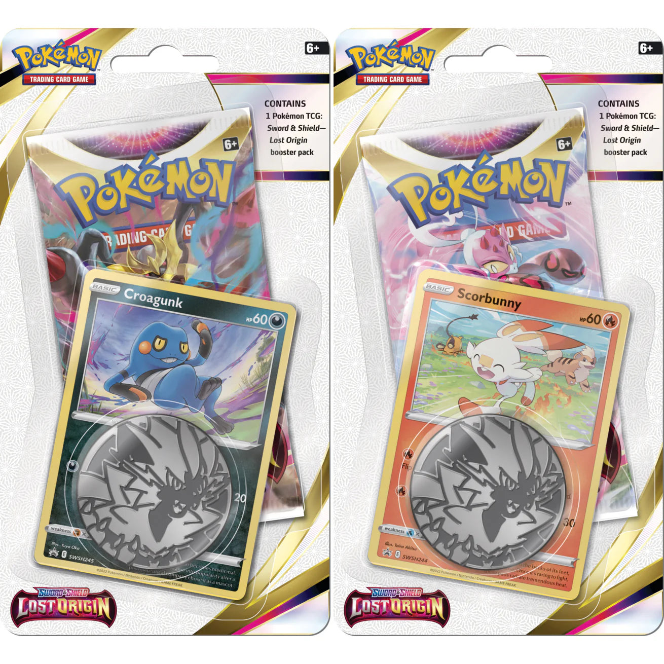Pokemon TCG: Sword & Shield - Lost Origin Checklane Blister Display (12pcs)