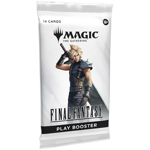 Magic The Gathering Final Fantasy Play Booster Pack sealed front — FFI cards inside