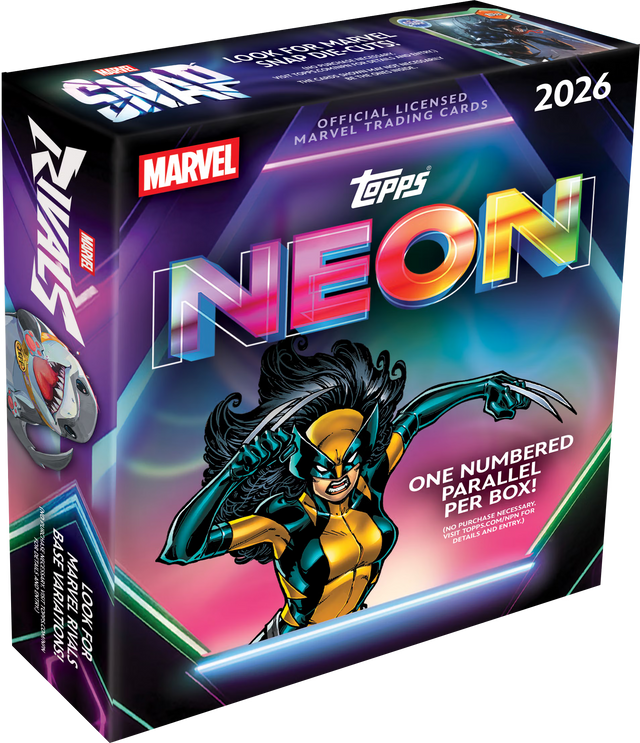 Topps - 2026 Marvel Neon - Mega Box