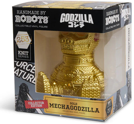 Godzilla: Mechagodzilla (Gold) 253 Vinyl Figure from Handmade By Robots