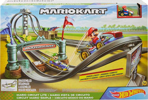 Hot Wheels Mario Kart Mario Circuit Lite Playset