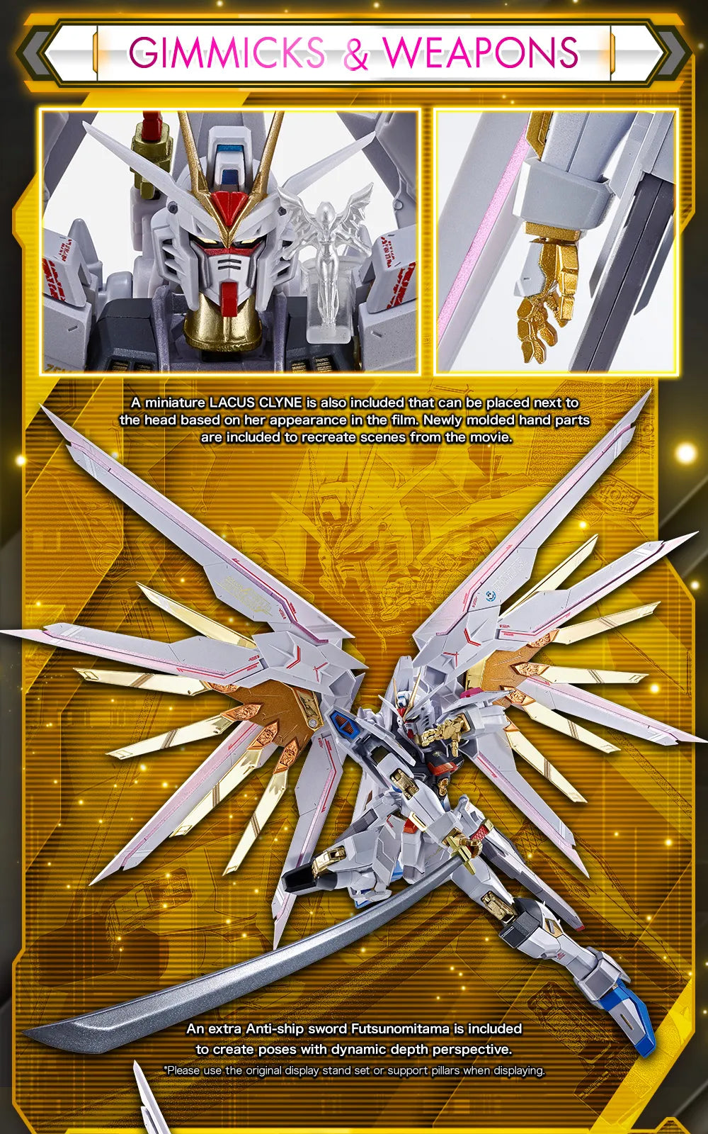 Tamashii Nations - METAL ROBOT SPIRITS MIGHTY STRIKE FREEDOM GUNDAM FINAL BATTLE Ver.