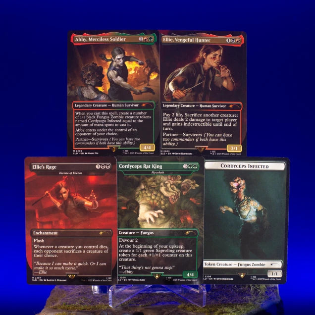 MTG Secret Lair x The Last Of Us Part II sealed — exclusive limited edition Magic cards