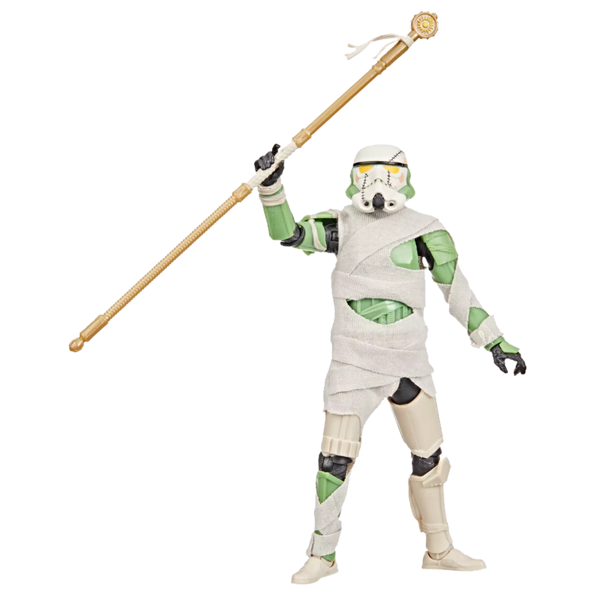 from star wars the black series figures, haloweeb mummy themed night trooper