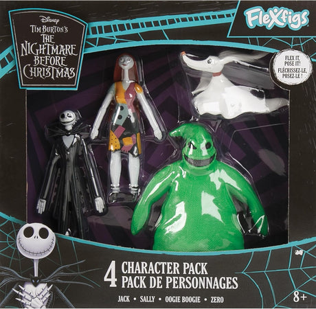 FleXfigs - The Nightmare Before Christmas 4-Pack