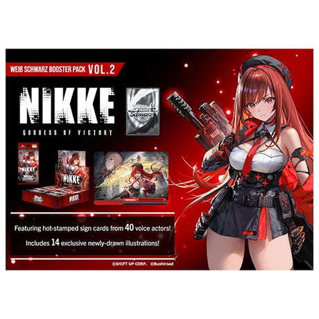 Weiss Schwarz: Goddess of Victory: Nikke Vol. 2 Booster Display (10 Packs)