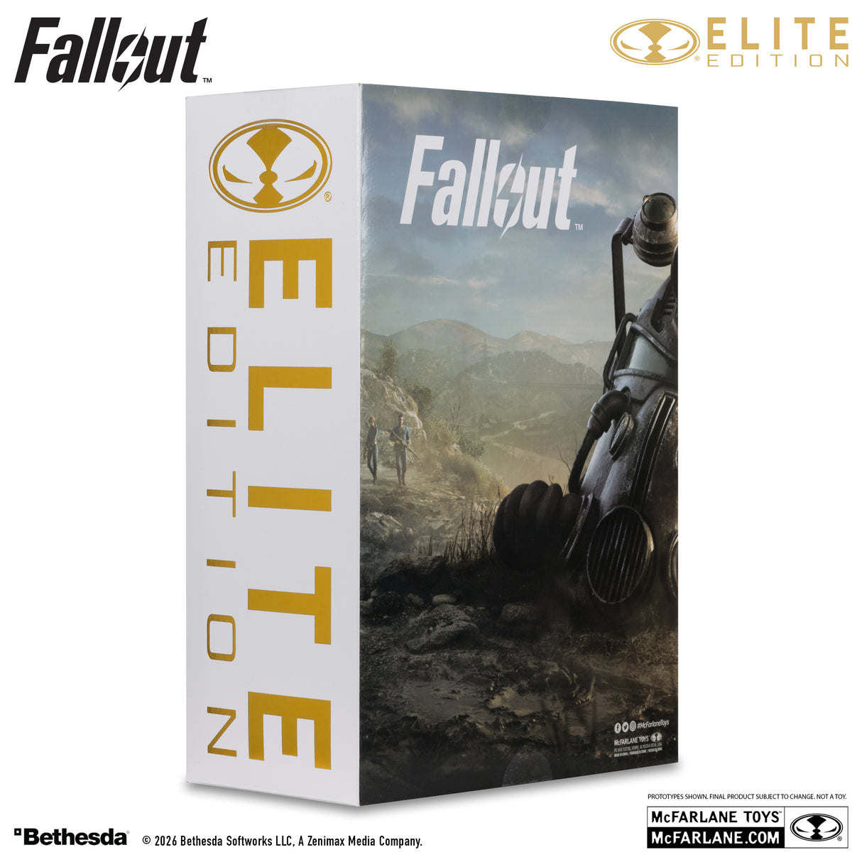 McFarlane Elite Edition 7IN : Fallout 76 - Nuka Cola T-60 (Gold Label)