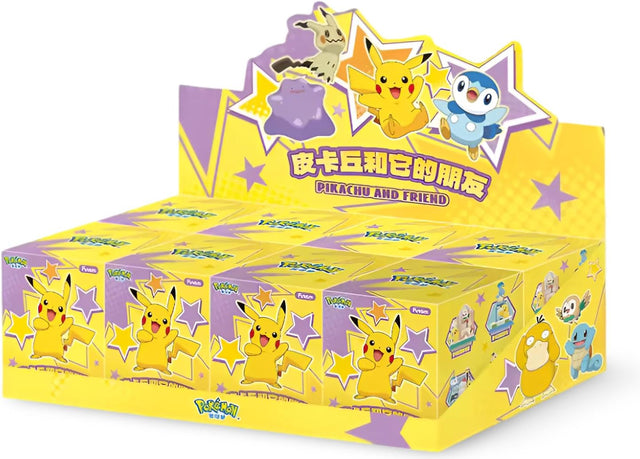 Pokemon Pikachu & Friend - Figure Collection Blind Box (8) CDU [CN]