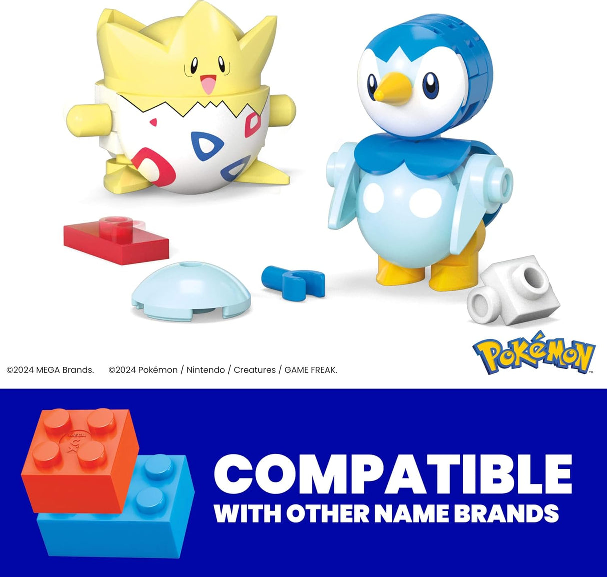 Pokemon Poke Ball 2 Pack: Togepi & Piplup