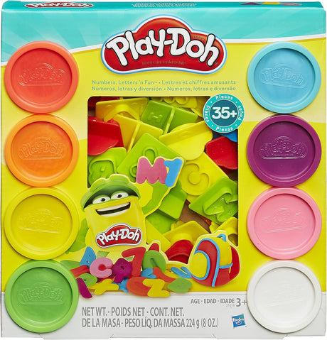 Hasbro Play-Doh: Numbers, Letters 'N Fun 35 Pc Set