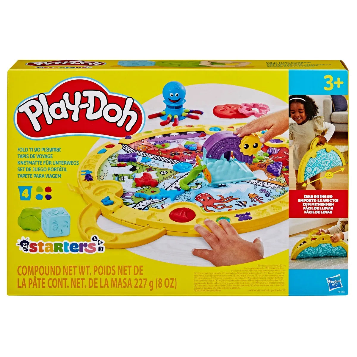 Hasbro Play-Doh Starters Fold and Go Playmat