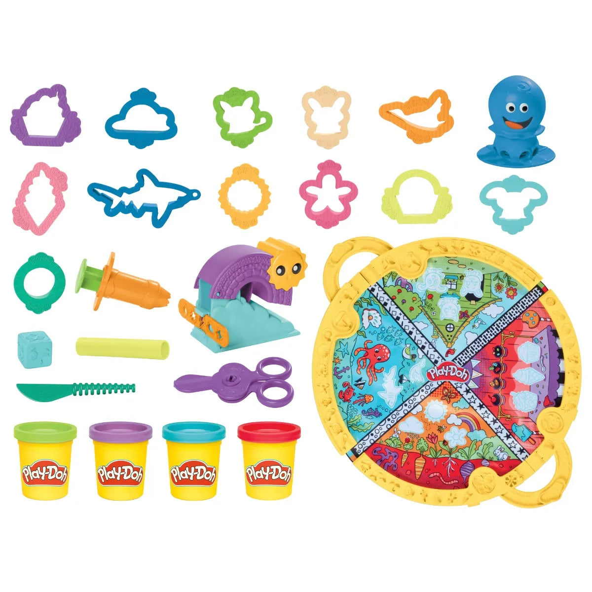 Hasbro Play-Doh Starters Fold and Go Playmat