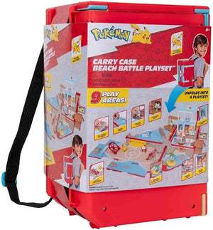 Pokemon Carry Case Beach Battle Playset