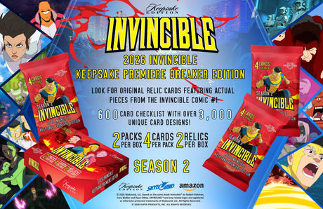 Invincible Season 2 Keepsake Premiere Breaker Box