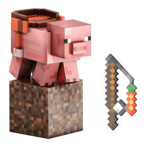 Mattel Minecraft Diamond Level Pig Action Figure