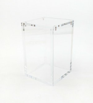 Clear Acrylic Half Booster Box Display Case - 18 Packs - Magnetic Lid