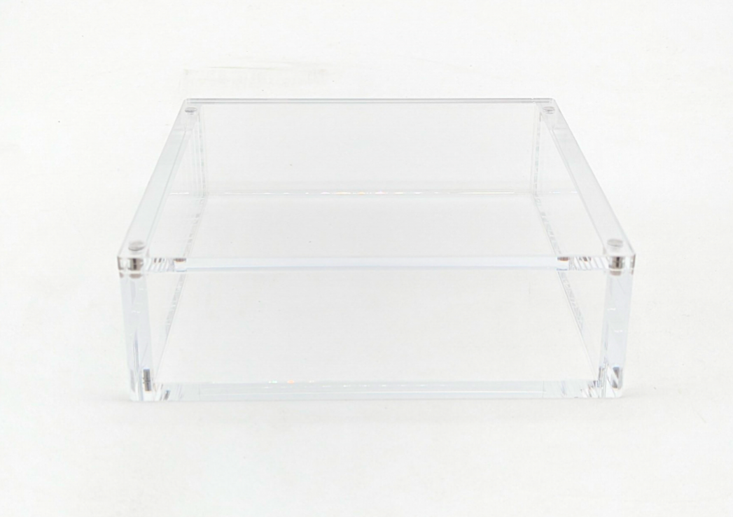 Clear Acrylic Japanese Booster Box Display Case - Magnetic Lid
