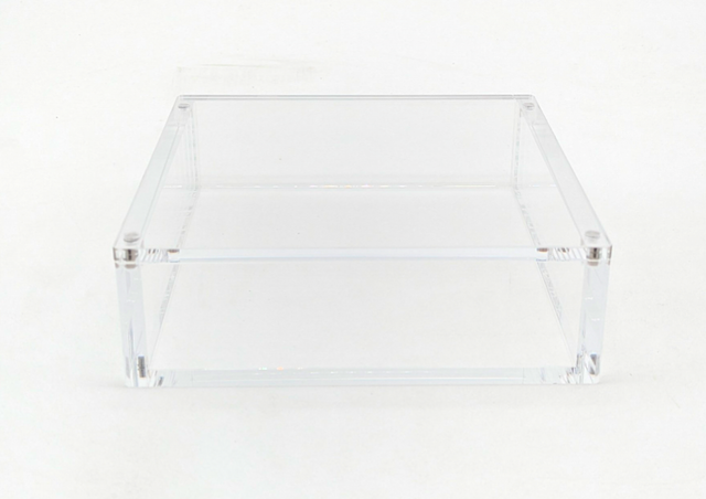 Clear Acrylic Japanese Booster Box Display Case - Magnetic Lid