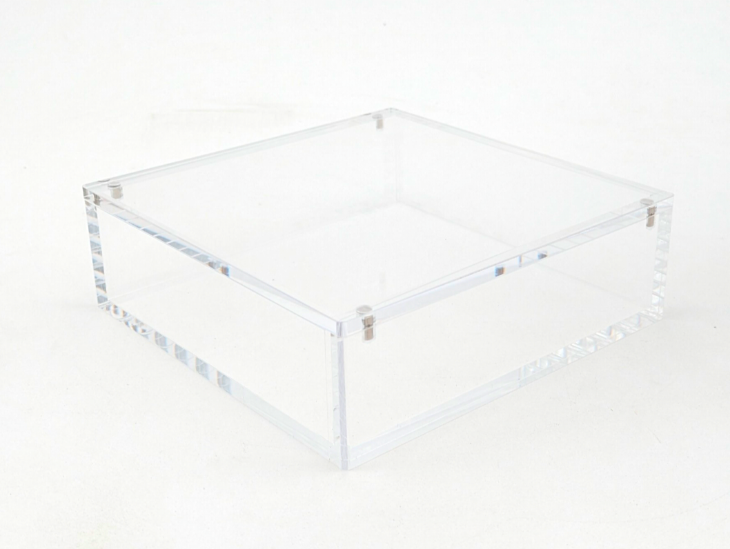 Clear Acrylic Japanese Booster Box Display Case - Magnetic Lid