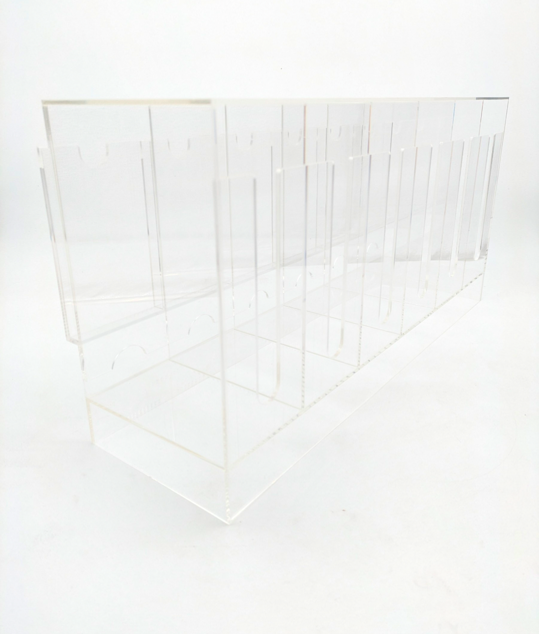Clear Acrylic 6-Slot Booster Pack Dispenser - For Trading Cards