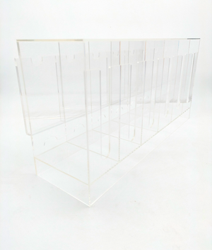 Clear Acrylic 6-Slot Booster Pack Dispenser - For Trading Cards