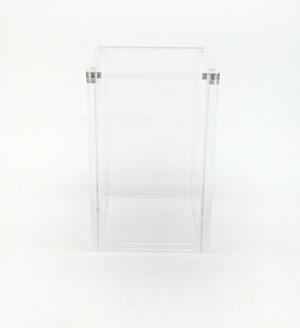 Clear Acrylic Half Booster Box Display Case - 18 Packs - Magnetic Lid