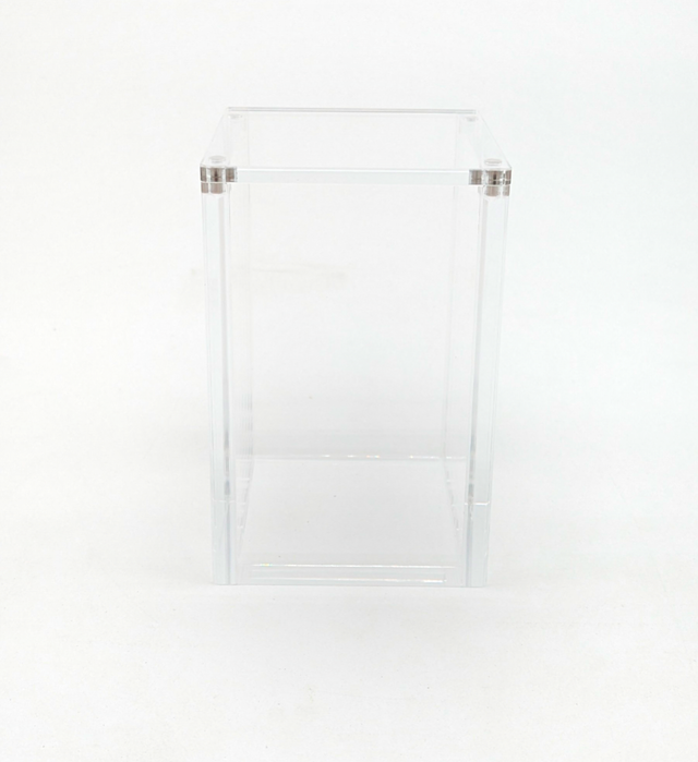 Clear Acrylic Half Booster Box Display Case - 18 Packs - Magnetic Lid