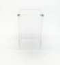 Clear Acrylic Half Booster Box Display Case - 18 Packs - Magnetic Lid