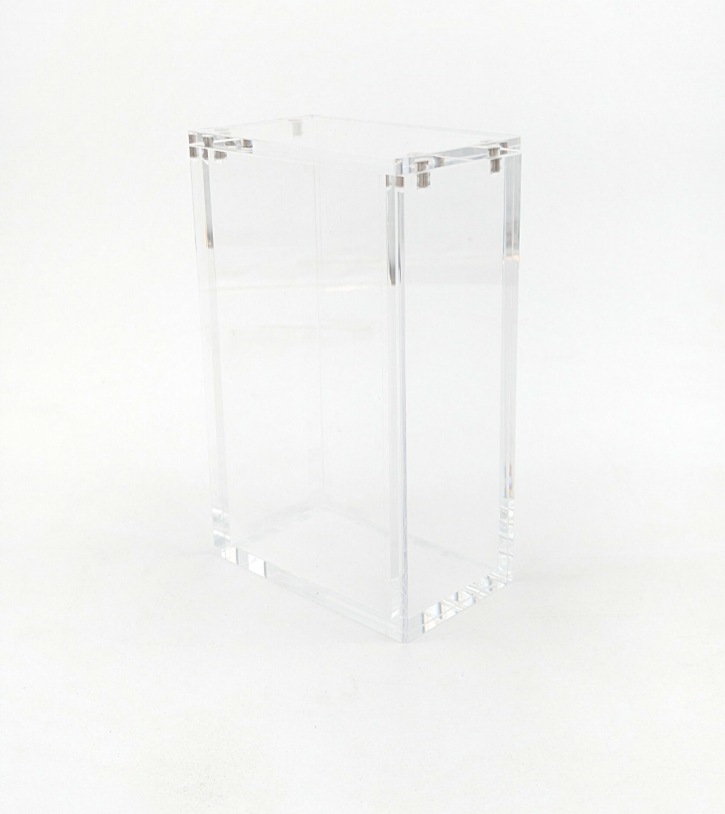 Clear Acrylic Japanese Booster Box Display Case - High Class - Magnetic Lid