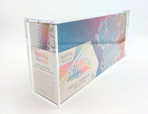 Clear Acrylic Prismatic SPC Display Case - Magnetic Lid