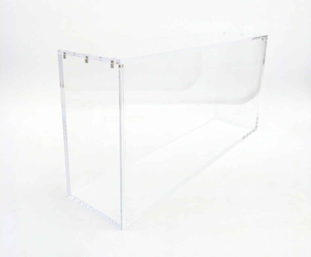Clear Acrylic Prismatic SPC Display Case - Magnetic Lid