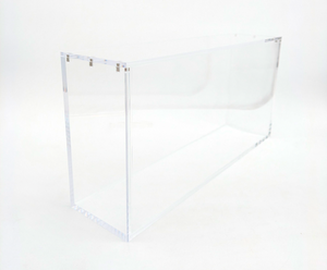 Clear Acrylic Prismatic SPC Display Case - Magnetic Lid